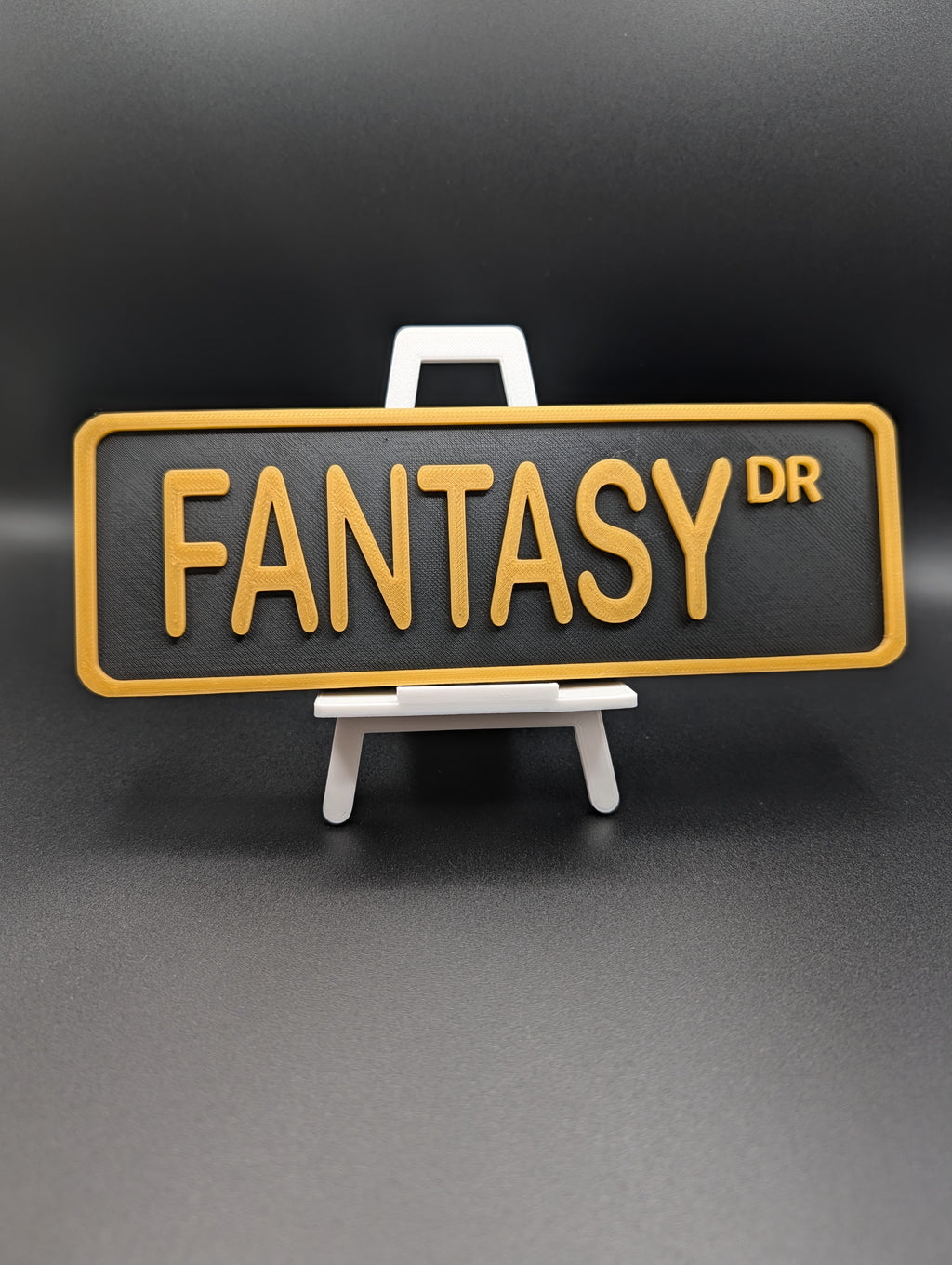 Fantasy Street Sign Shelf Decor