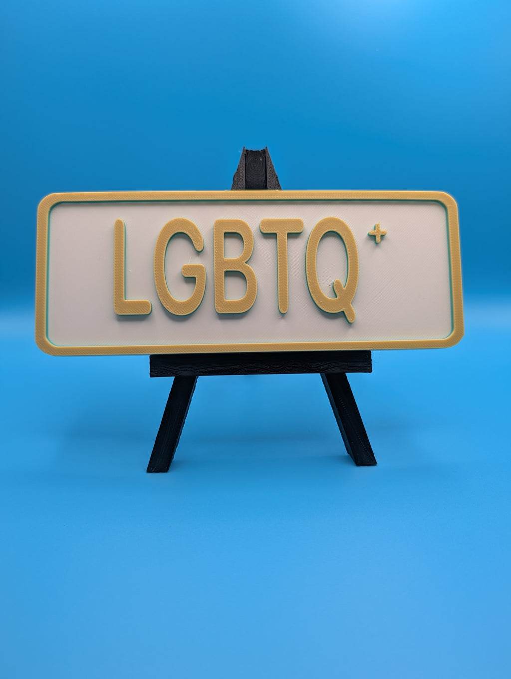 LGTBQ+ Street Sign Shelf Decor