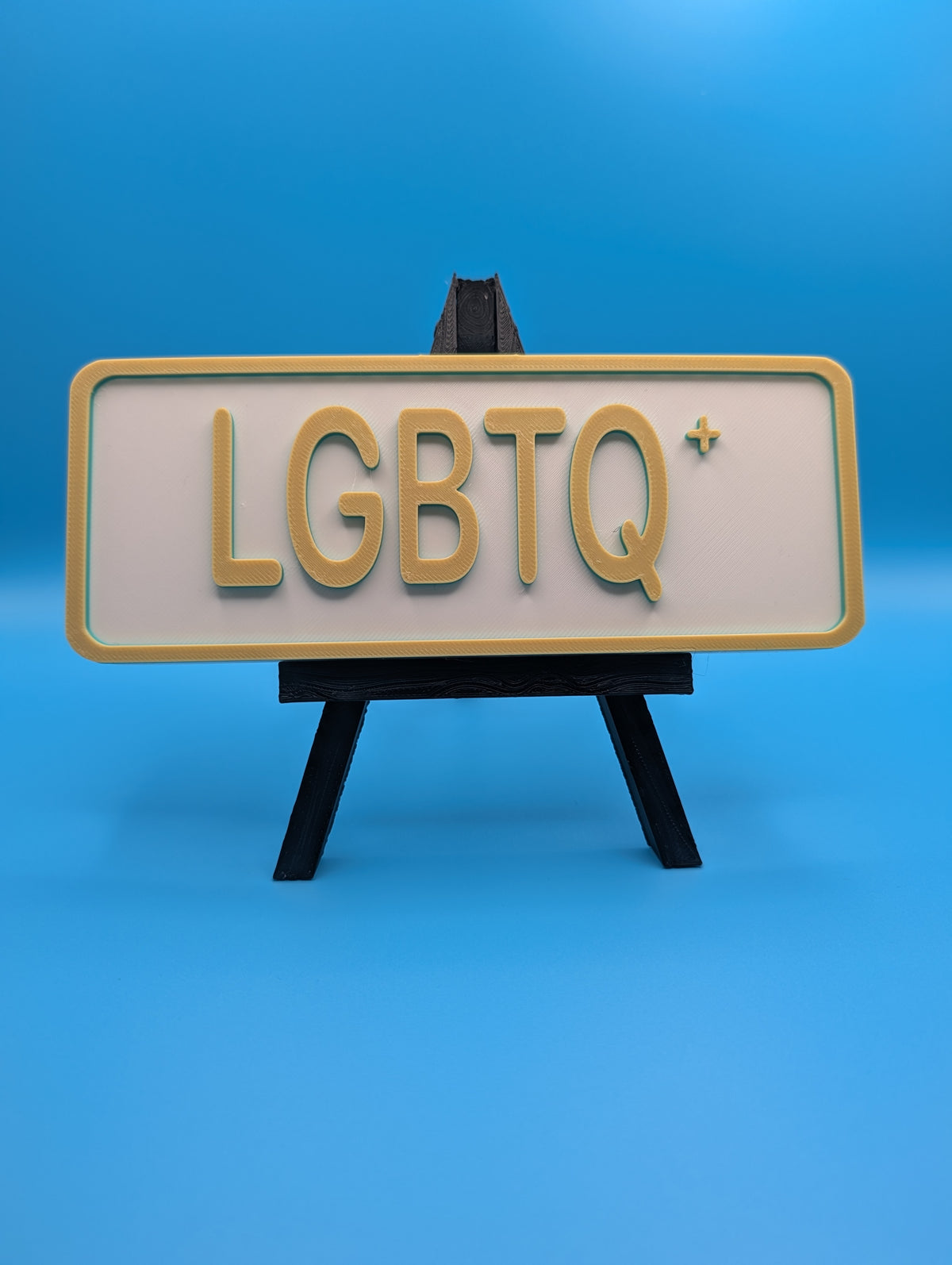 LGTBQ+ Street Sign Shelf Decor
