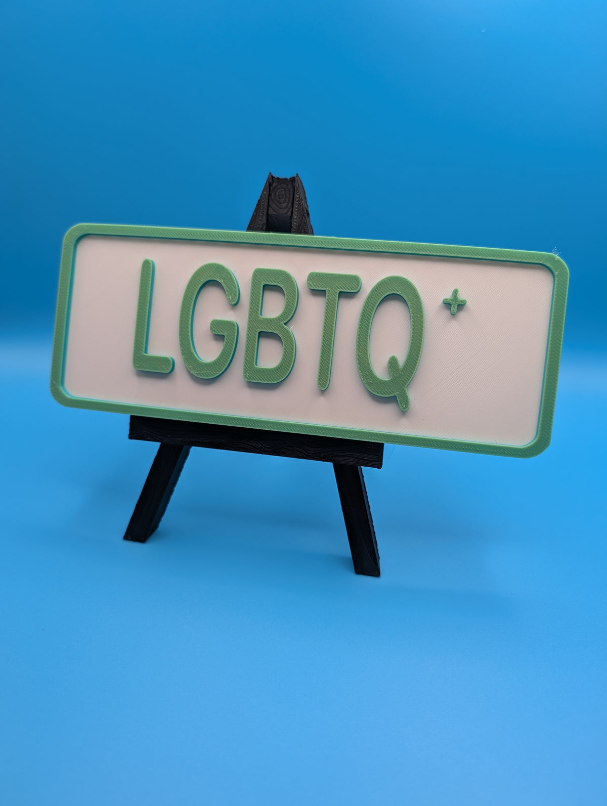 LGTBQ+ Street Sign Shelf Decor