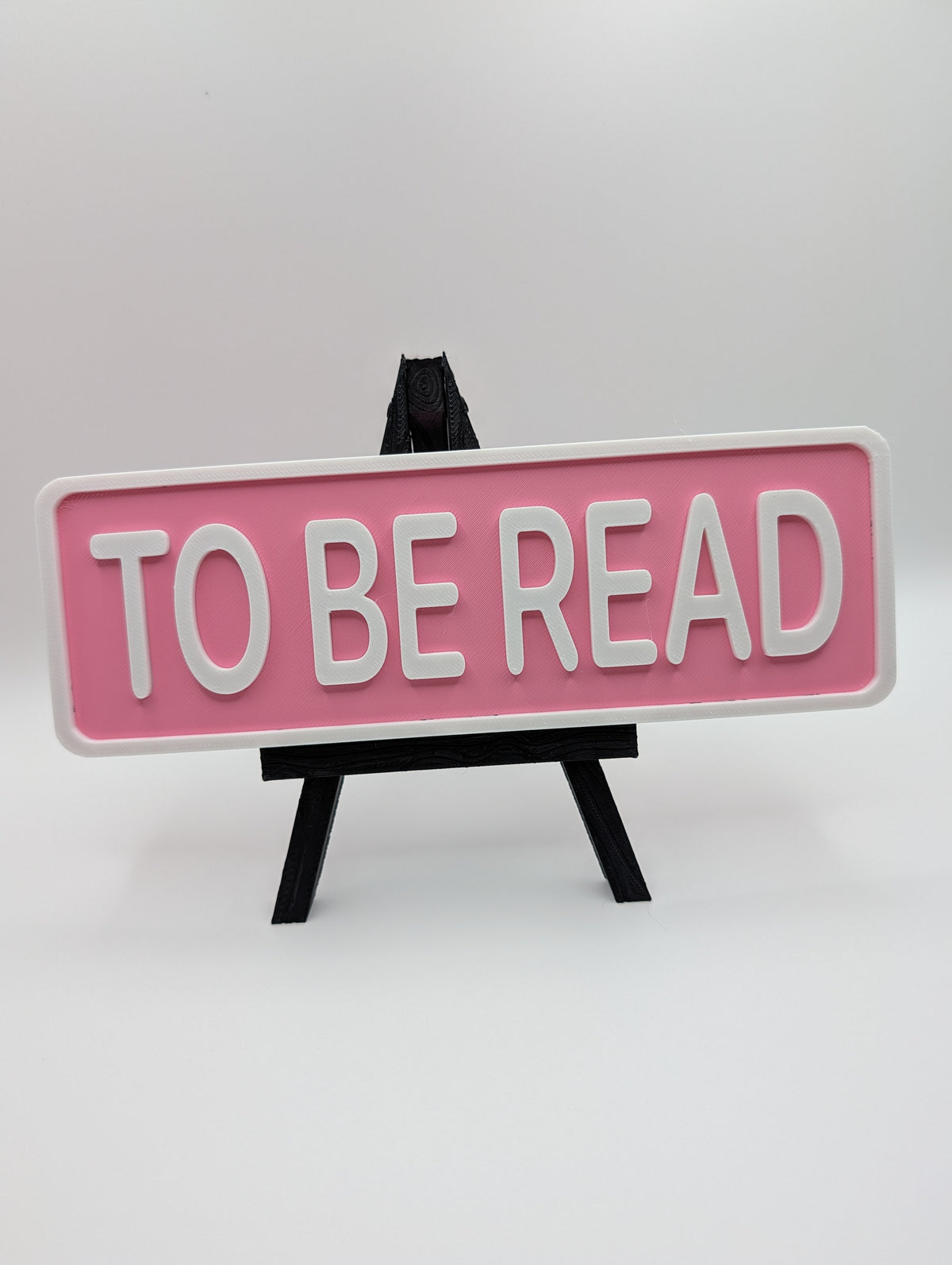 To Be Read Street Sign Shelf Decor