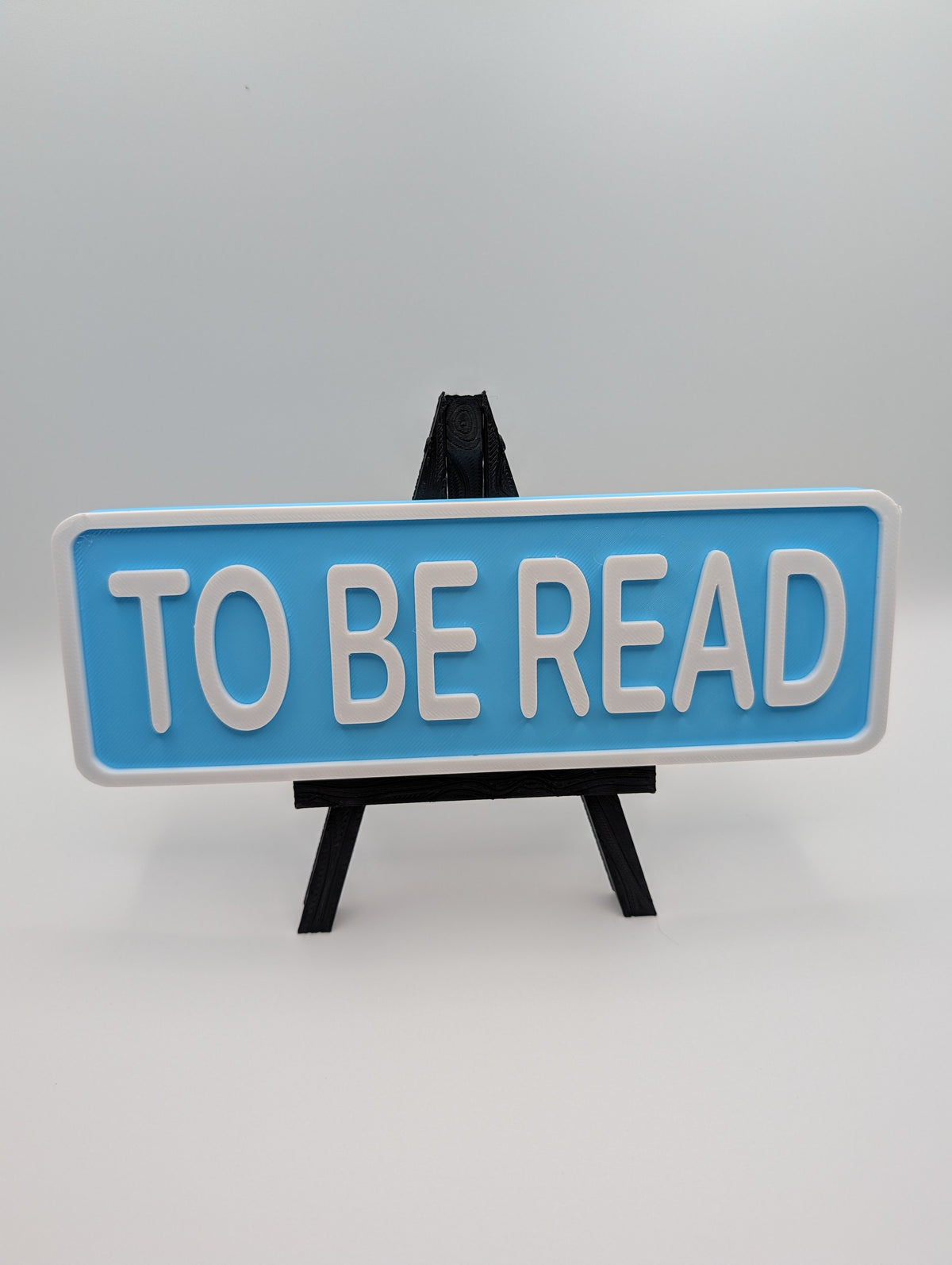 To Be Read Street Sign Shelf Decor