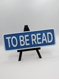 Blue TBR Street Sign