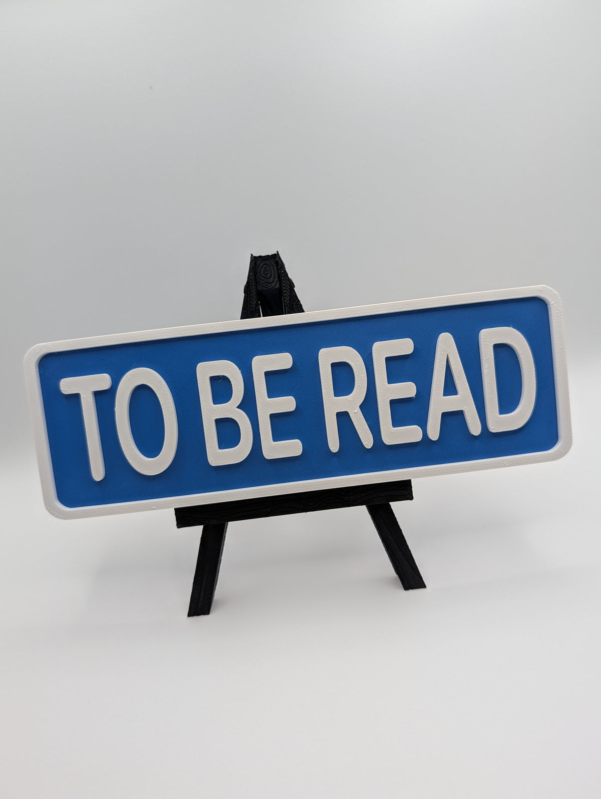 Blue TBR Street Sign