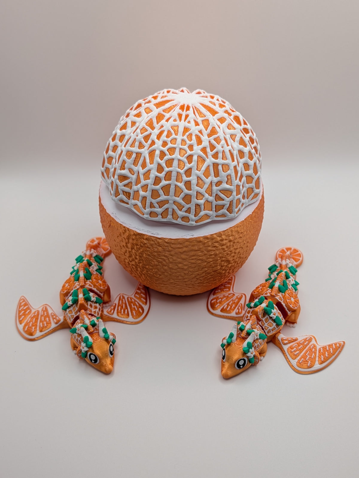 Orange Flexi Dragons