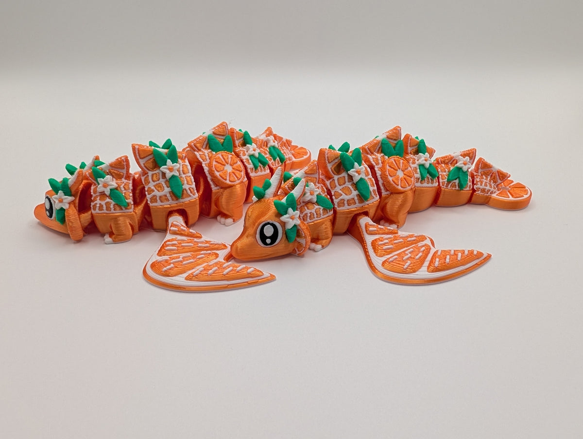 Orange Flexi Dragons