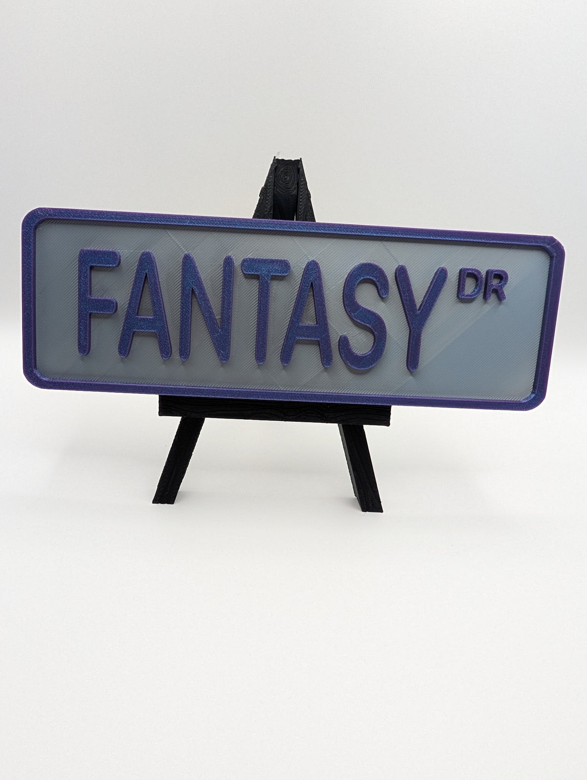 Fantasy Street Sign Shelf Decor