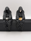 Sitting Reaper with Teacup