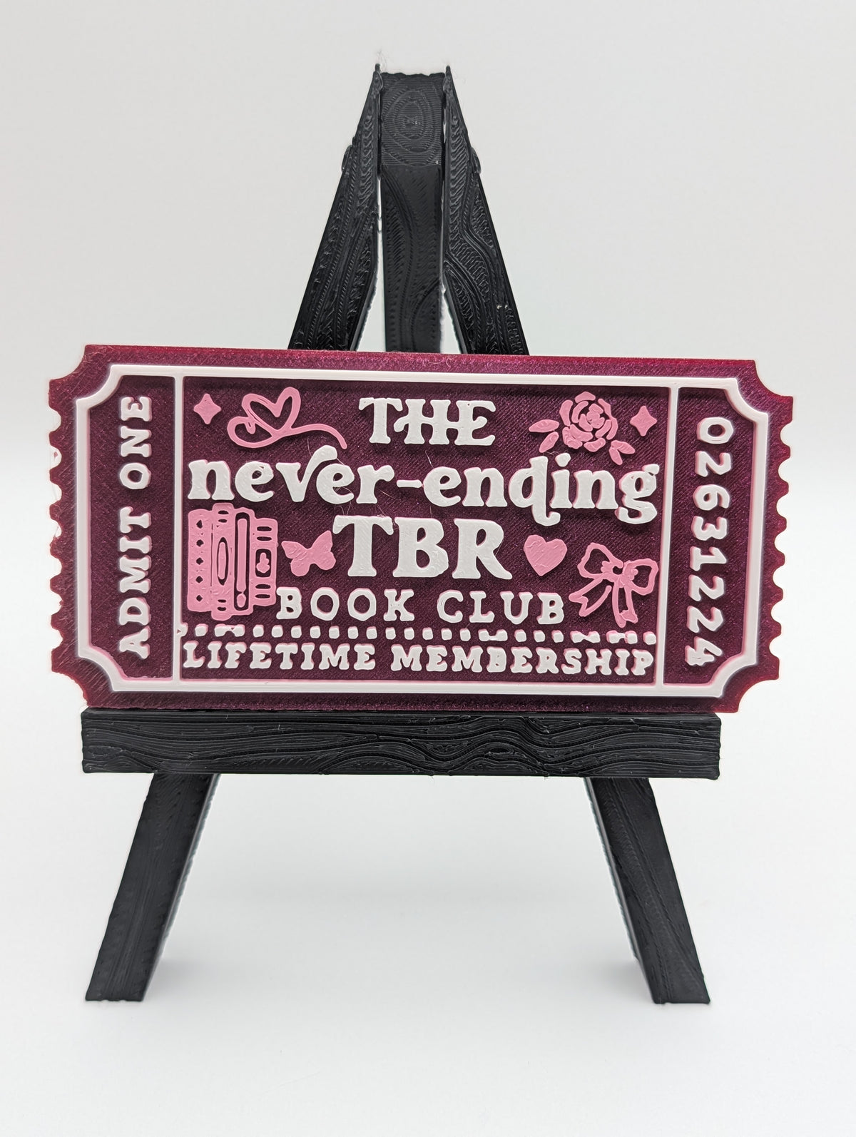 Abyssal Red/Pink/White TBR Ticket