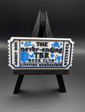 White/Blue/Black TBR Ticket