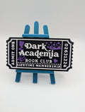 Dark Academia Ticket