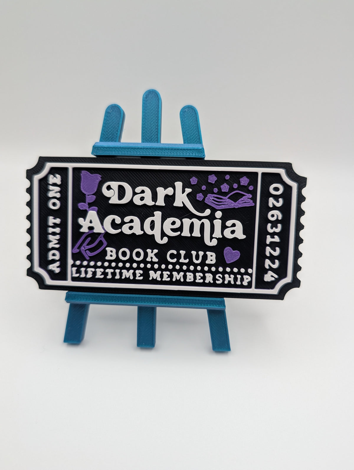 Dark Academia Ticket