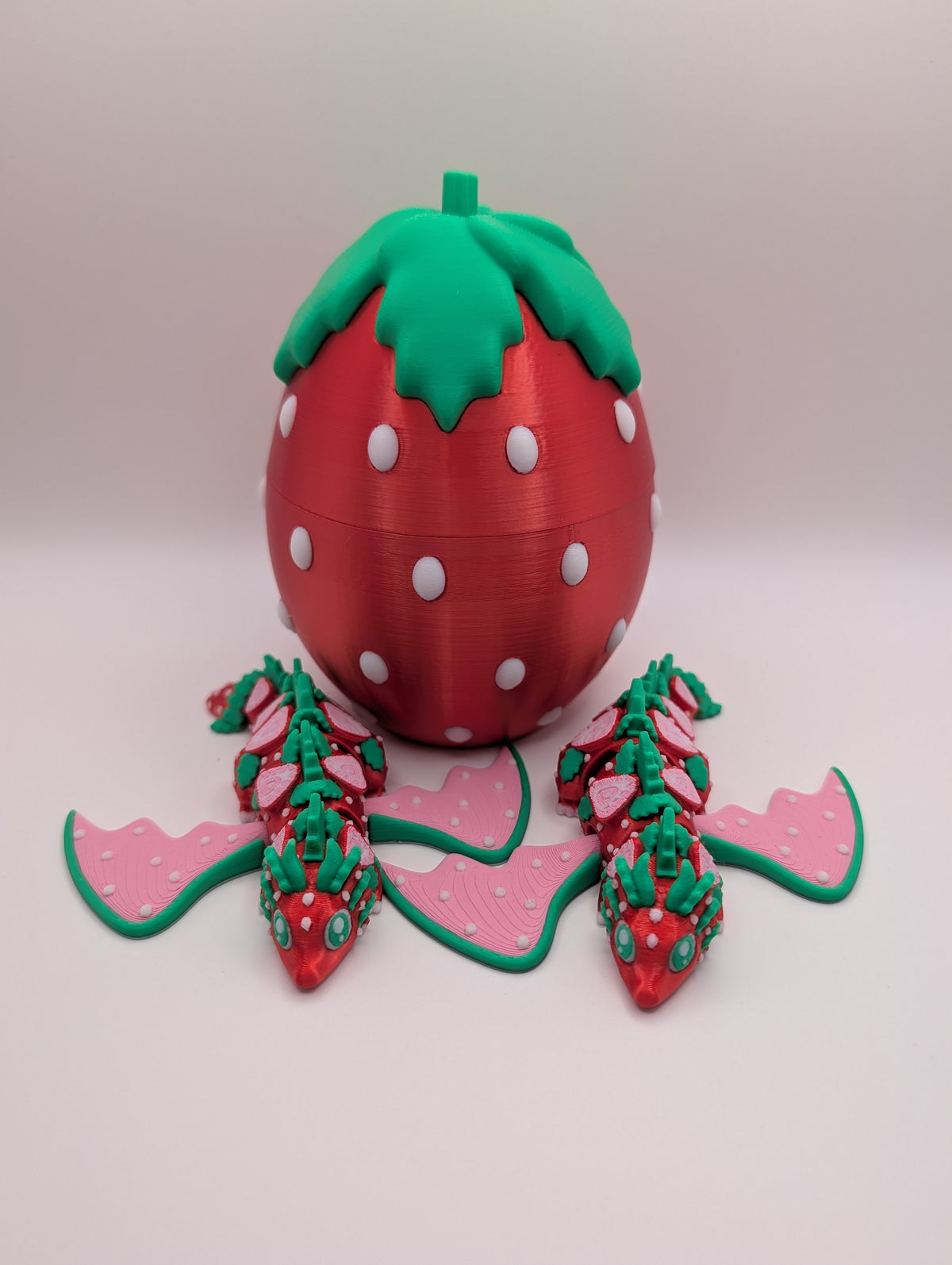 Strawberry Flexi Dragons