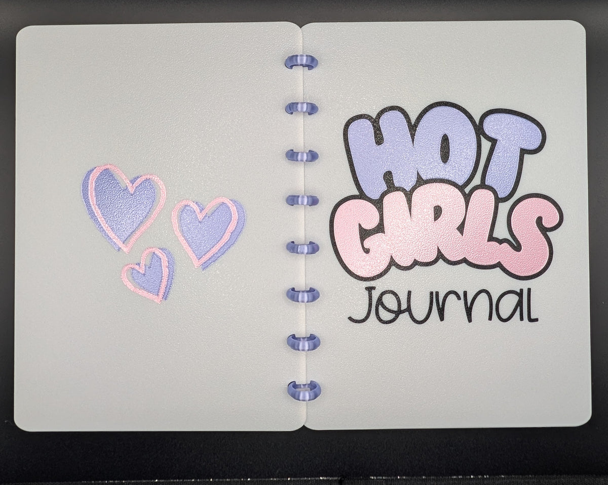 Hot Girls Journal Disc Bound Notebook