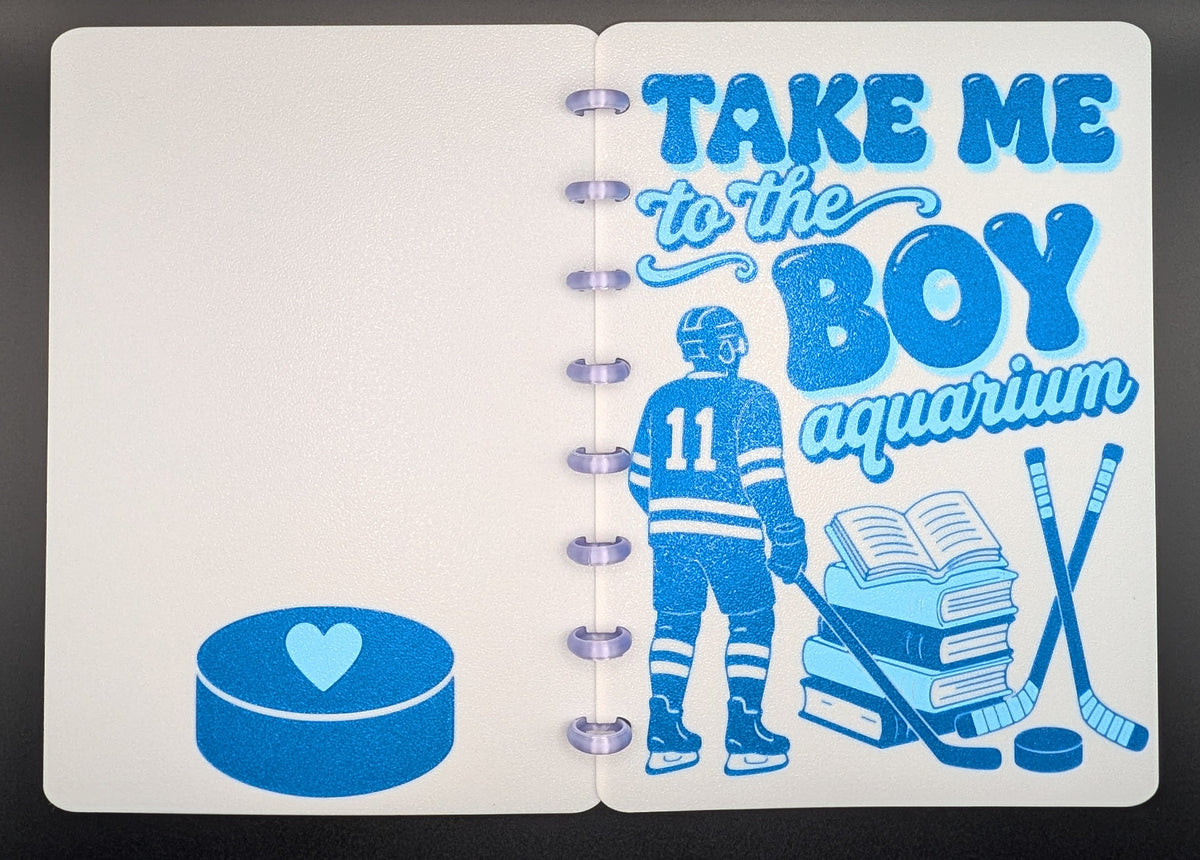Take Me to the Boy Aquarium Disc Bound Notebook