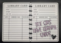 Hot Girls Have Library Cards Disc Bound Notebook