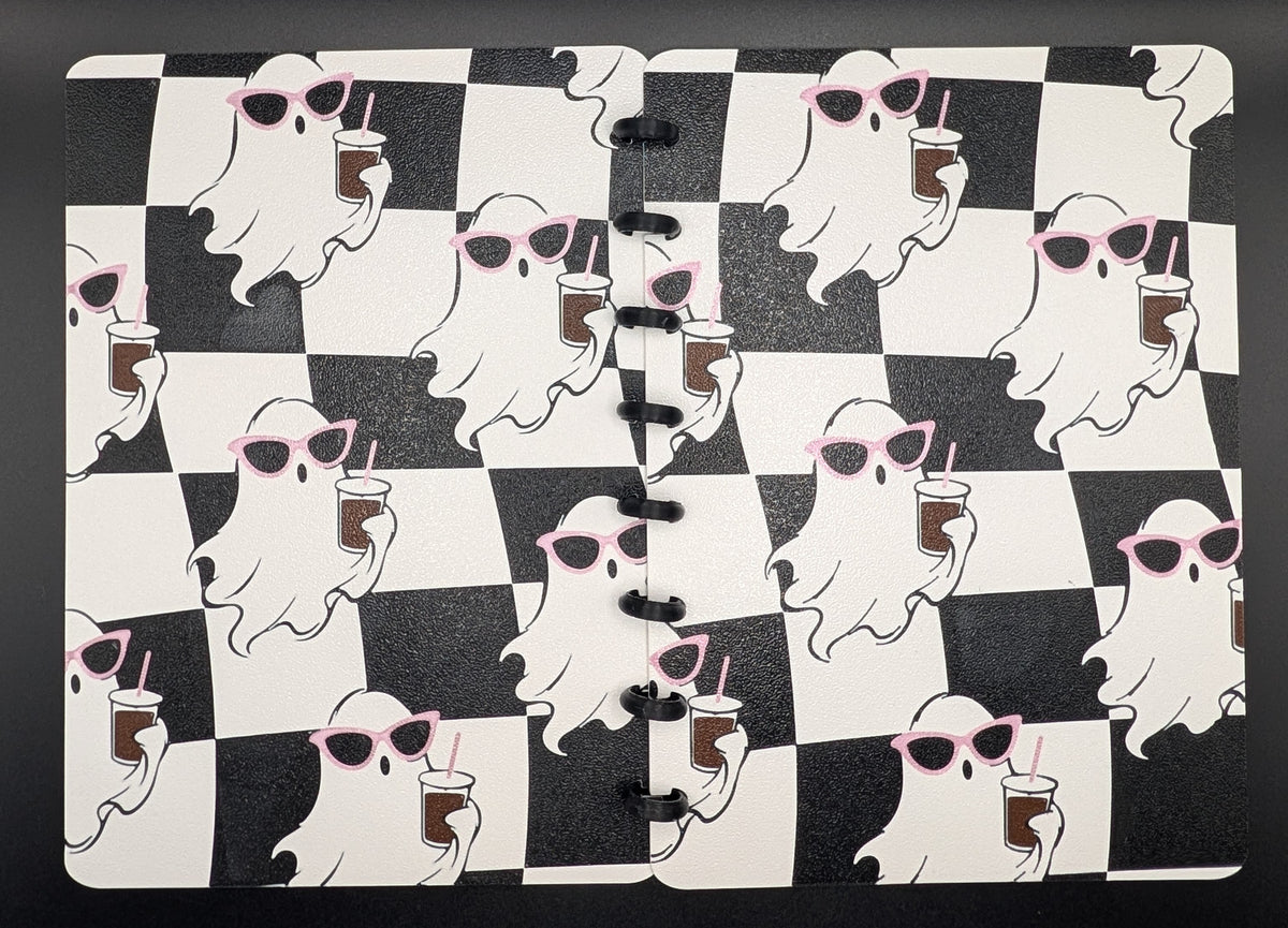 Caffeinated Ghost Disc Bound Notebook