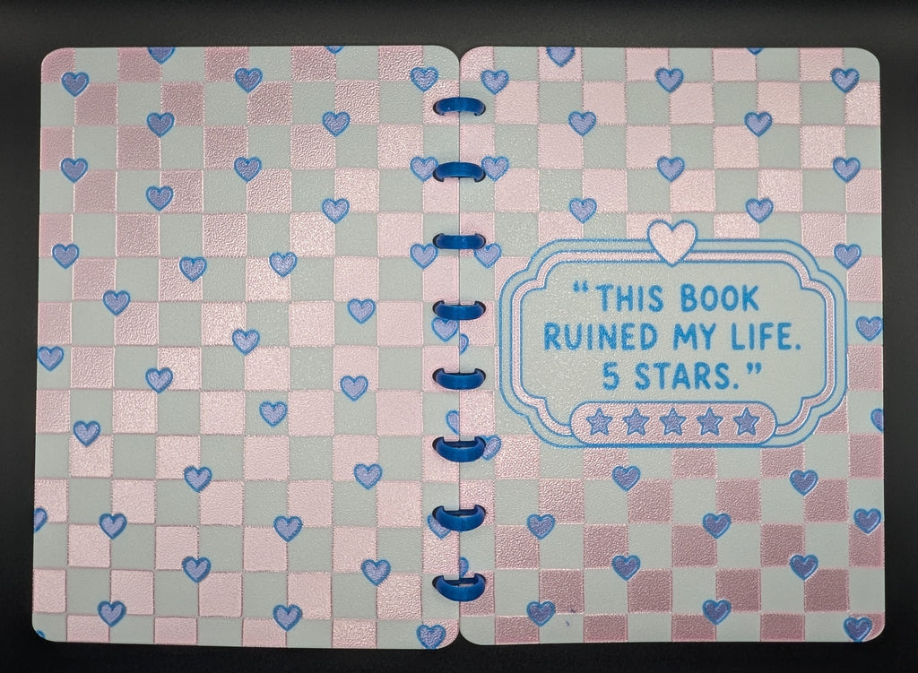 This Book Ruined My Life 5 Stars Disc Bound Notebook