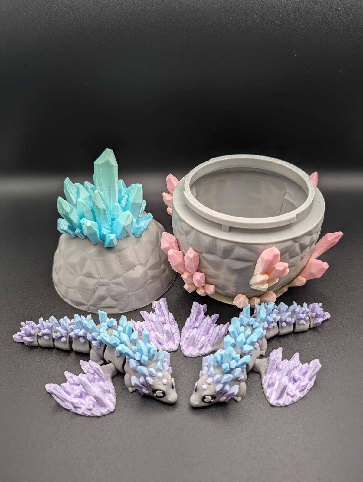 Crystal Flexi Dragons