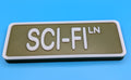 Sci-Fi Street Sign Shelf Decor