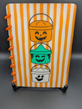 Trick-or-Treat Buckets Disc Bound Notebook