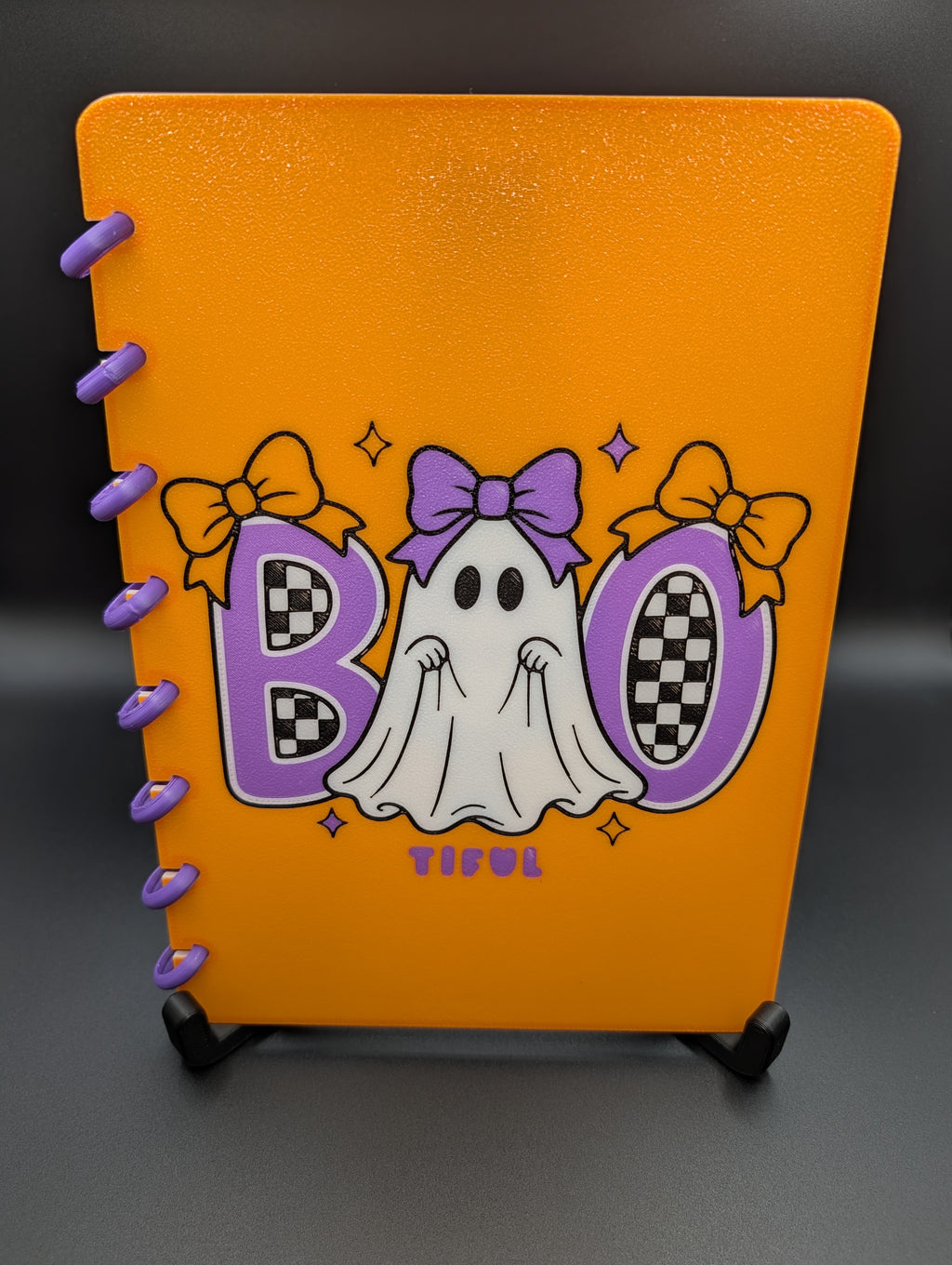 Cute Ghost Disc Bound Notebook