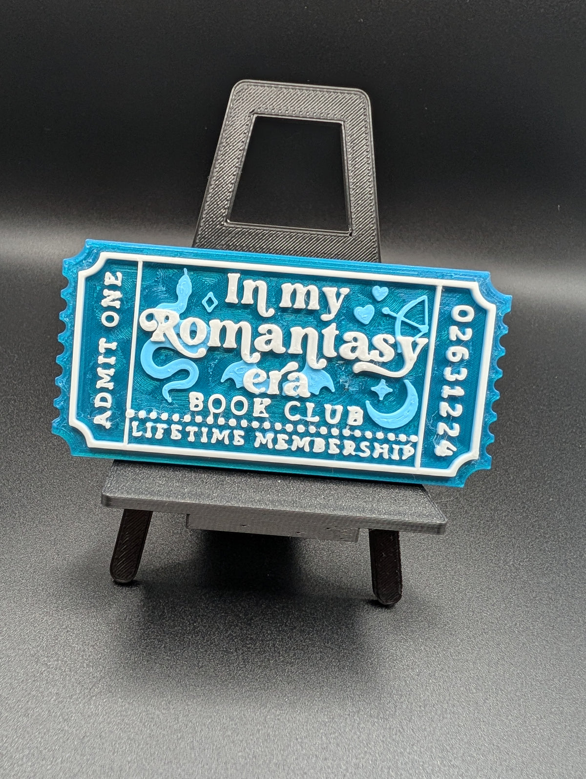 Sapphire/Light Blue/White Romantasy Era Ticket