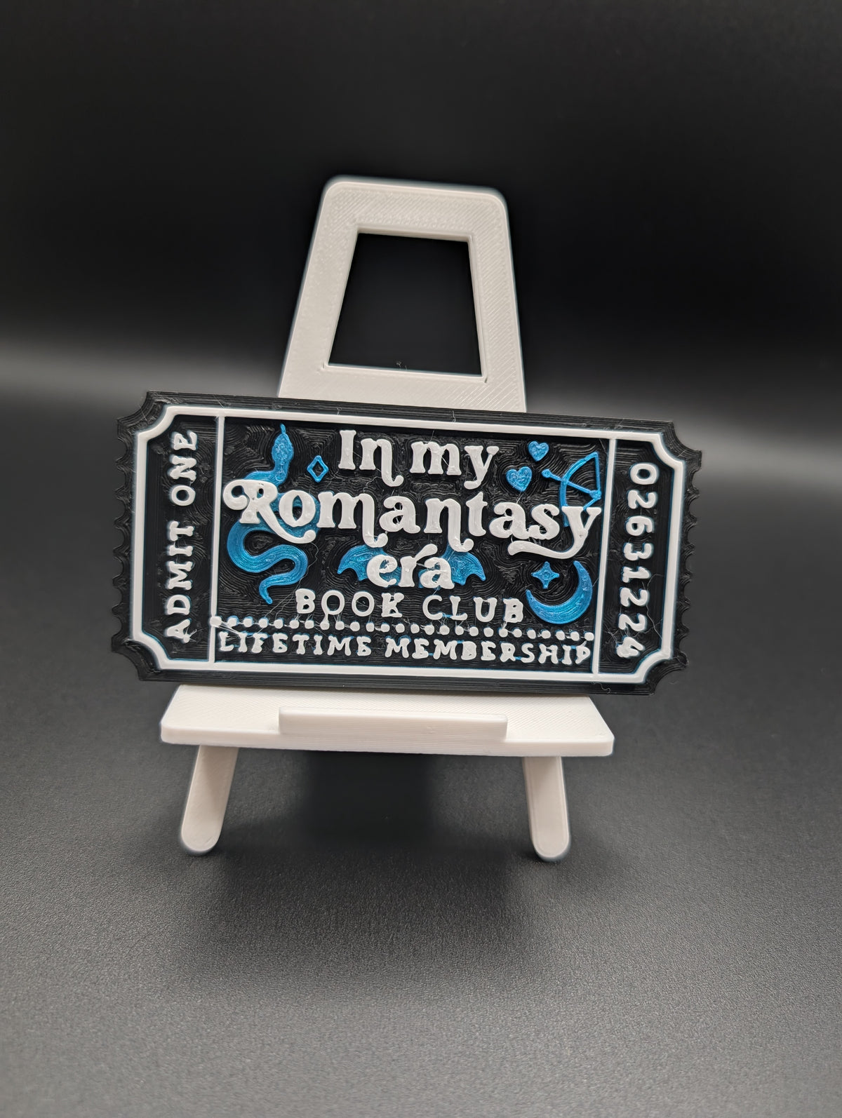 Black/Sapphire/White Romantasy Era Ticket